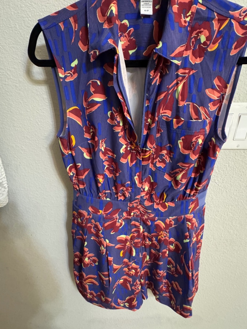 Athleta Brooklyn Utility Romper Size 4